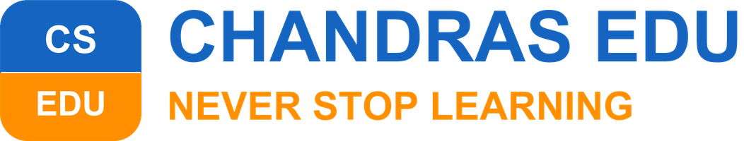 CHANDRAS EDU — Never Stop Learning