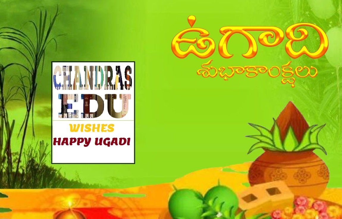CHANDRAS EDU wishes HAPPY UGADI