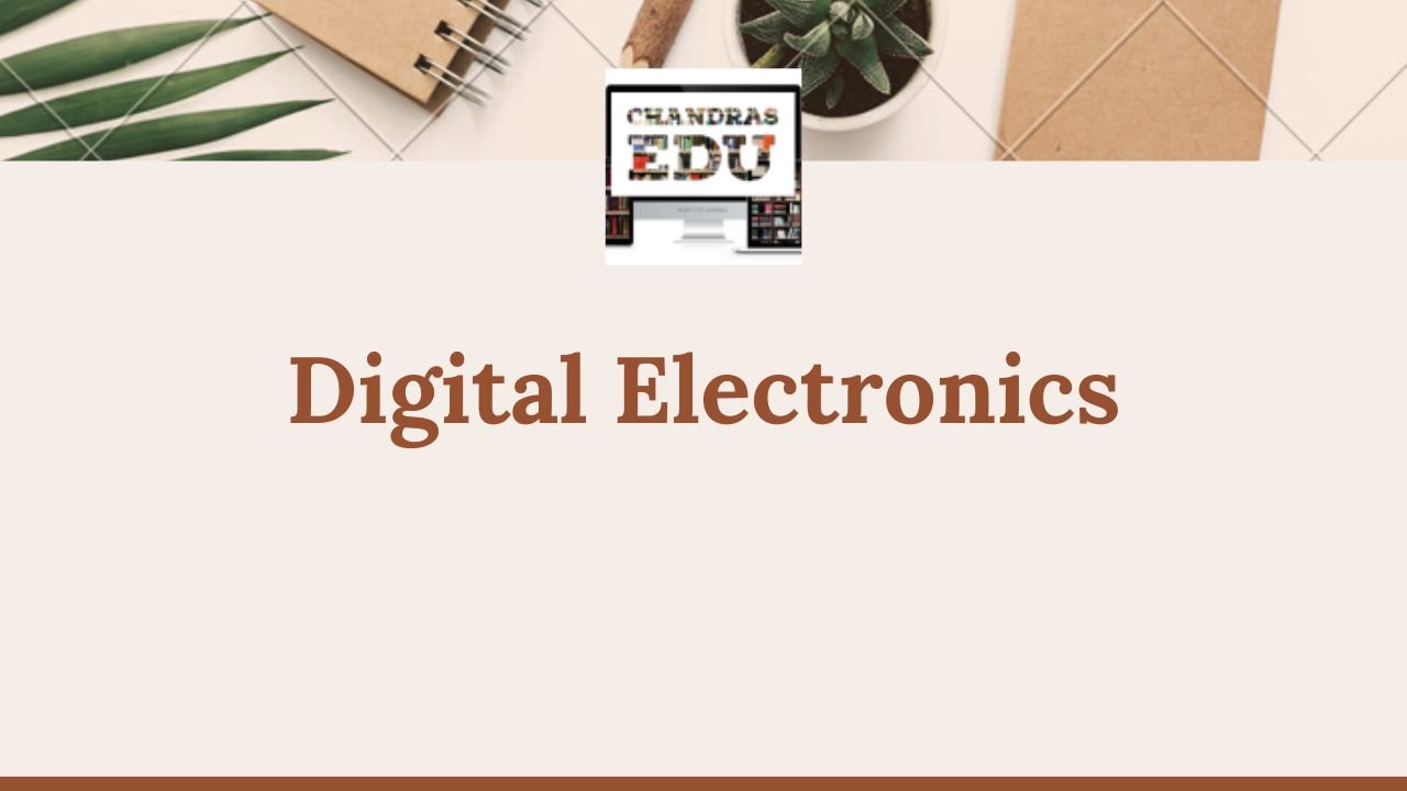 Digital Electronics